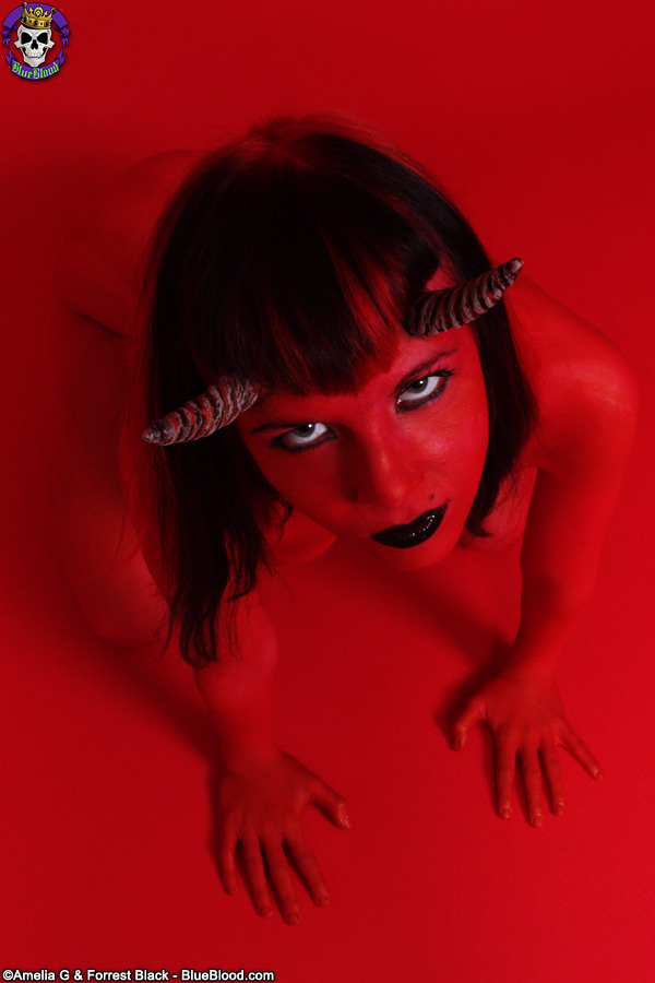 szandora BarelyEvil devil girl ass